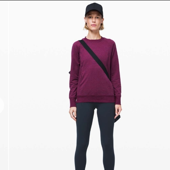 Lululemon Scuba Crew Heathered Marvel - Picture 2 of 9